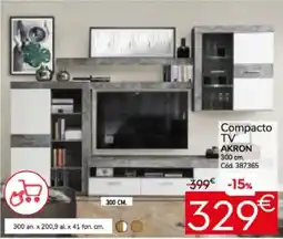 Conforama AKRON Compacto TV oferta