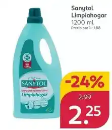 Rossmann Sanytol - limpiahogar oferta