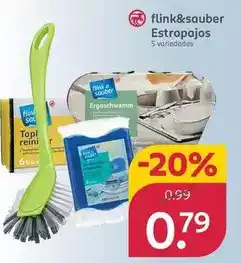 Rossmann Flink&sauber - estropajos oferta