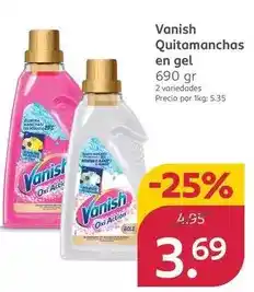 Rossmann Vanish - quitamanchas en gel oferta
