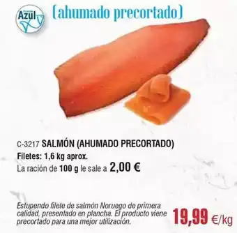 Abordo Salmon (ahumado precortado) oferta