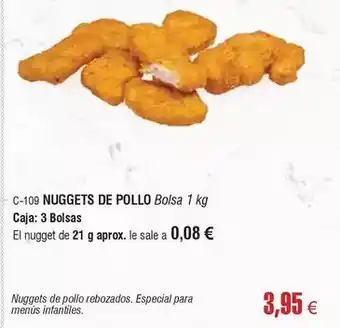 Abordo Nuggets de pollo oferta