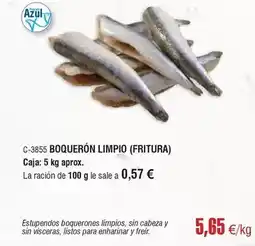 Abordo Boquerón limpio oferta