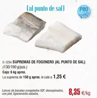 Abordo Suprema - s de fogonero oferta