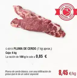 Abordo Blanco - pluma de cerdo oferta