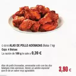 Abordo Solo - alas de pollo adobadas oferta