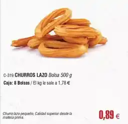 Abordo Prima - churros lazo oferta