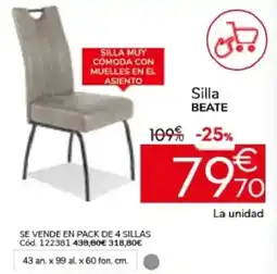 Conforama BEATE Silla oferta