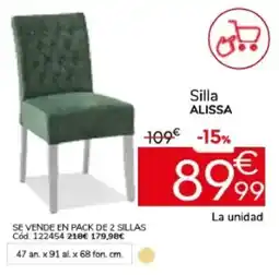 Conforama ALISSA Silla oferta