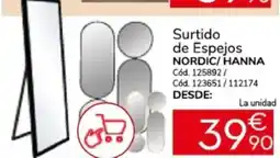Conforama NORDIC/HANNA Surtido de Espejos oferta