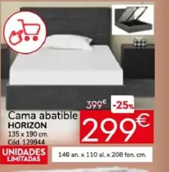 Conforama HORIZON Cama abatible oferta