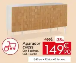 Conforama CHESS Aparador oferta