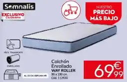 Conforama WAY ROLLER Colchón Enrollado oferta