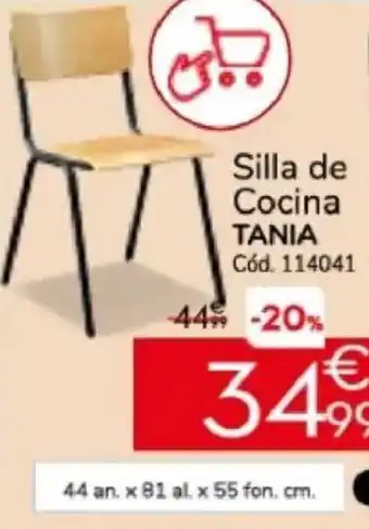 Conforama TANIA Silla de Cocina oferta