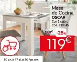 Conforama OSCAR Mesa de Cocina oferta