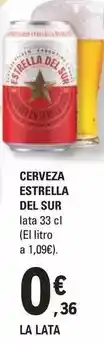 E.Leclerc Estrella del sur - cerveza oferta
