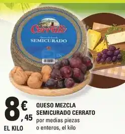 E.Leclerc Cerrato - queso mezcla semicurado oferta