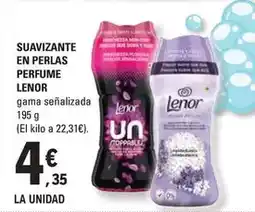 E.Leclerc Lenor - suavizante en perlas perfume oferta