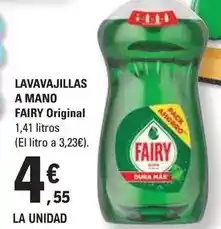 E.Leclerc Fairy - lavavajillas a mano original oferta