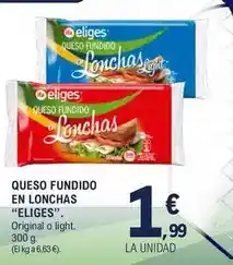 E.Leclerc Ifa eliges - queso fundido en lonchas oferta
