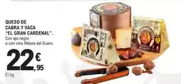 E.Leclerc El gran cardenal - queso de cabra y vaca oferta