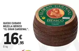 E.Leclerc El gran cardenal - queso curado mezcla iberico oferta