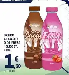 E.Leclerc Ifa eliges - batido al cacao o de fresa oferta