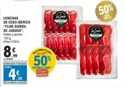 E.Leclerc Flor sierra de jabugo - lonchas de cebo ibérico oferta