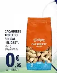 E.Leclerc Eliges - cacahuete tostado sin sal oferta