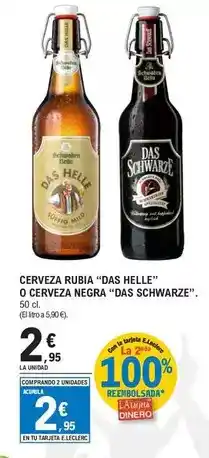 E.Leclerc Das helle - cerveza rubia oferta