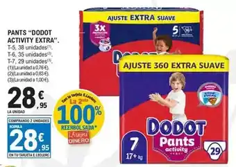 E.Leclerc Dodot - pants activity extra oferta
