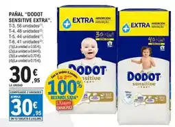 E.Leclerc Dodot - panal sensitive extra oferta