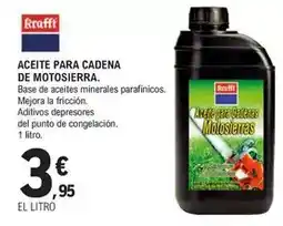 E.Leclerc Aceite para cadena de motosierra oferta