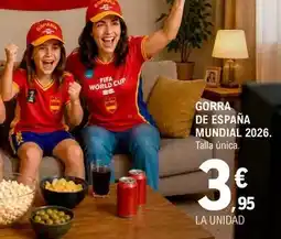 E.Leclerc Gorra de espana mundial 2026 oferta