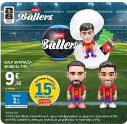 E.Leclerc Zuru - bola sorpresa mundial fifa oferta