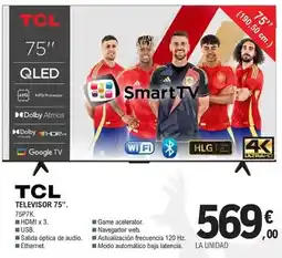 E.Leclerc Tcl - televisor 75 oferta