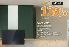 E.Leclerc Hisense - campana ch6in6bxbg oferta