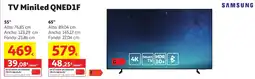 Alcampo Samsung Tv miniled qned1f oferta