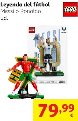 Alcampo Lego Leyenda del fútbol oferta