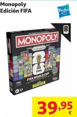 Alcampo Monopoly edición fifa oferta