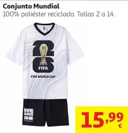 Alcampo Conjunto Mundial oferta