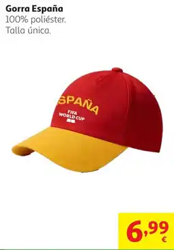 Alcampo Gorra España oferta