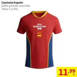 Alcampo Camiseta España oferta