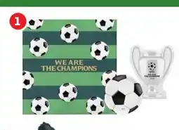 Alcampo Servilleta 2 capas Fútbol, forma Copa o forma Balón oferta