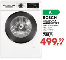 Worten Bosch lavadora wgg254z5es oferta