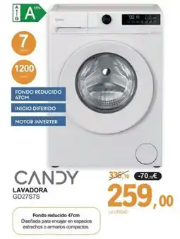 E.Leclerc CANDY Lavadora gd27s7s oferta