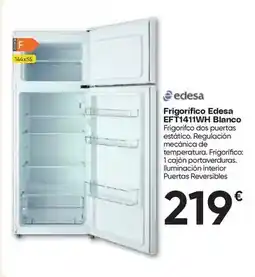 FROIZ Edesa - frigorifico ft14111wh blanco oferta