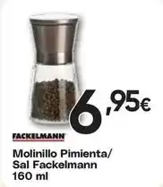FROIZ Fackelmann - molinillo pimienta/ sal oferta