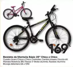 FROIZ Bicicleta de montana basic 26 chica o chico oferta