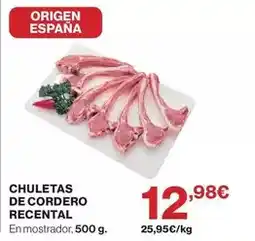 Hipercor Origen - chuletas de cordero oferta